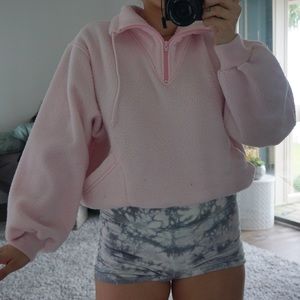 Light pink cozy pullover